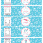Water Bottle Labels For Your Next Spa Birthday Party Kids Spa Party