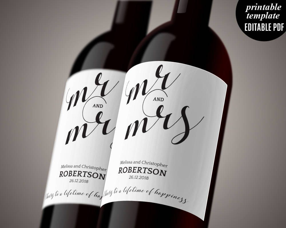 Wine Label Template Photoshop New 014 Template Ideas Wine Bottle 